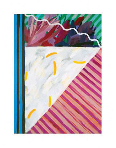 FLOWERS (STRIPES)/POSTER, 2015